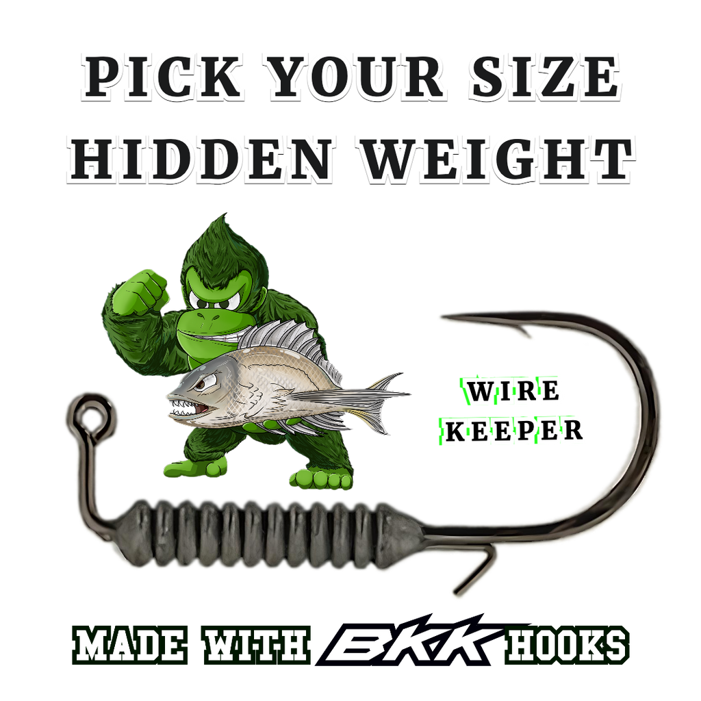 buy fishing hooks by weight HIDDEN WEIGHT – Hurricane Lures